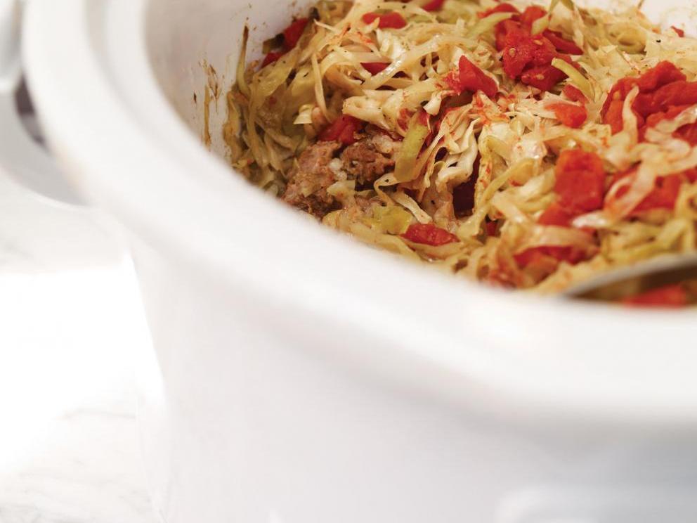 Image of Layered Cabbage “Rolls”