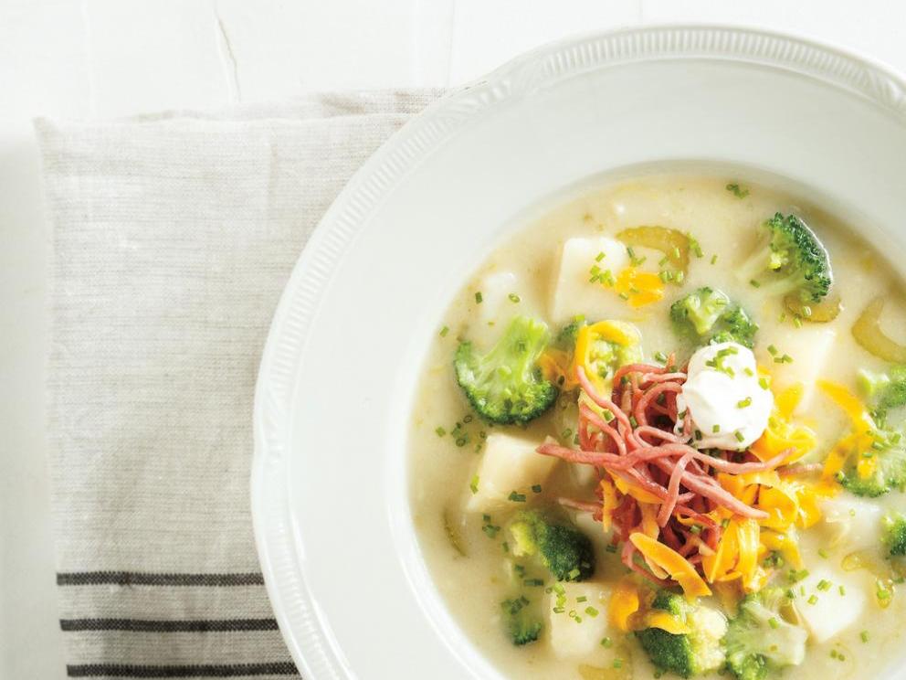 Image of Potato and Broccoli Soup