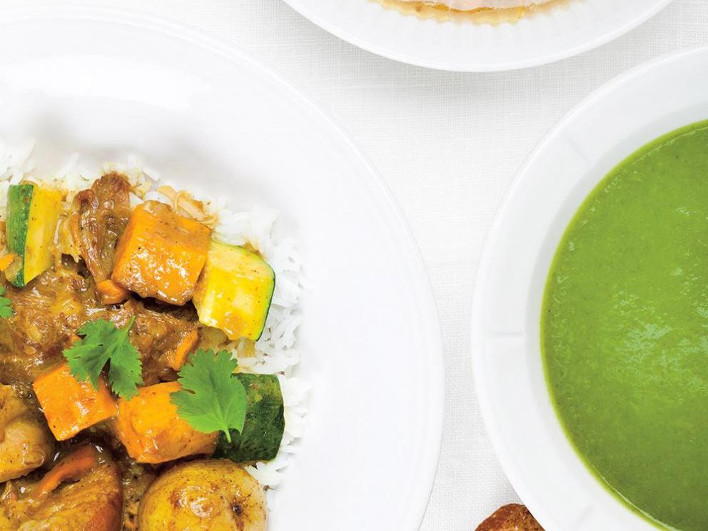 Image of White Bean and Lemon Zest Soup