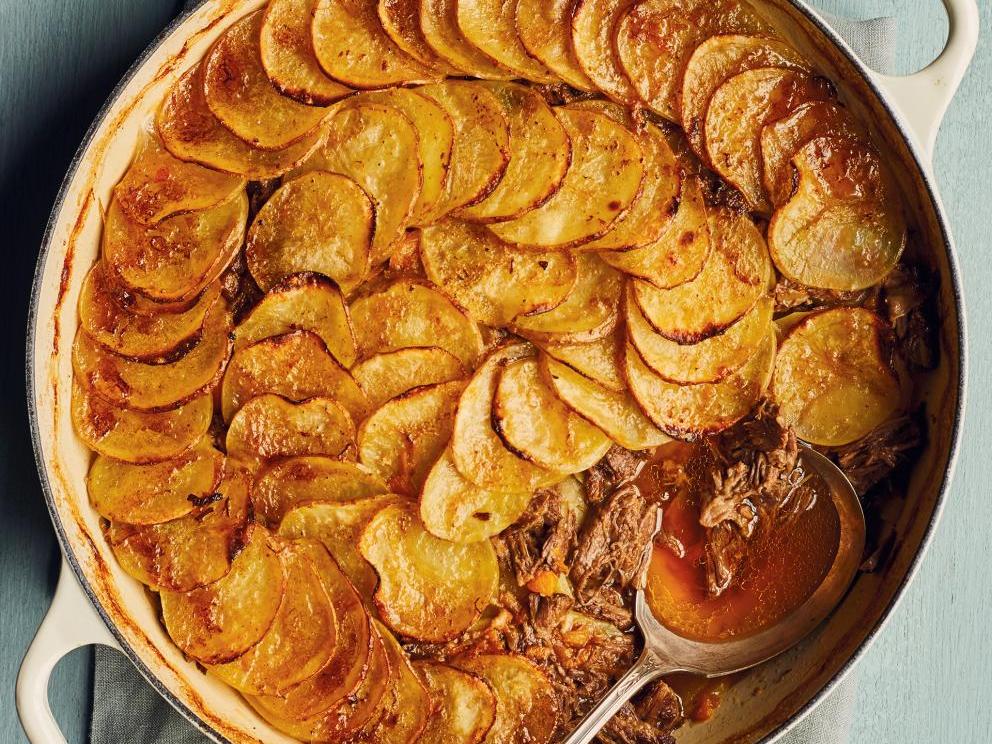 Image of Pressure Cooker Potato-Crusted Braised Beef