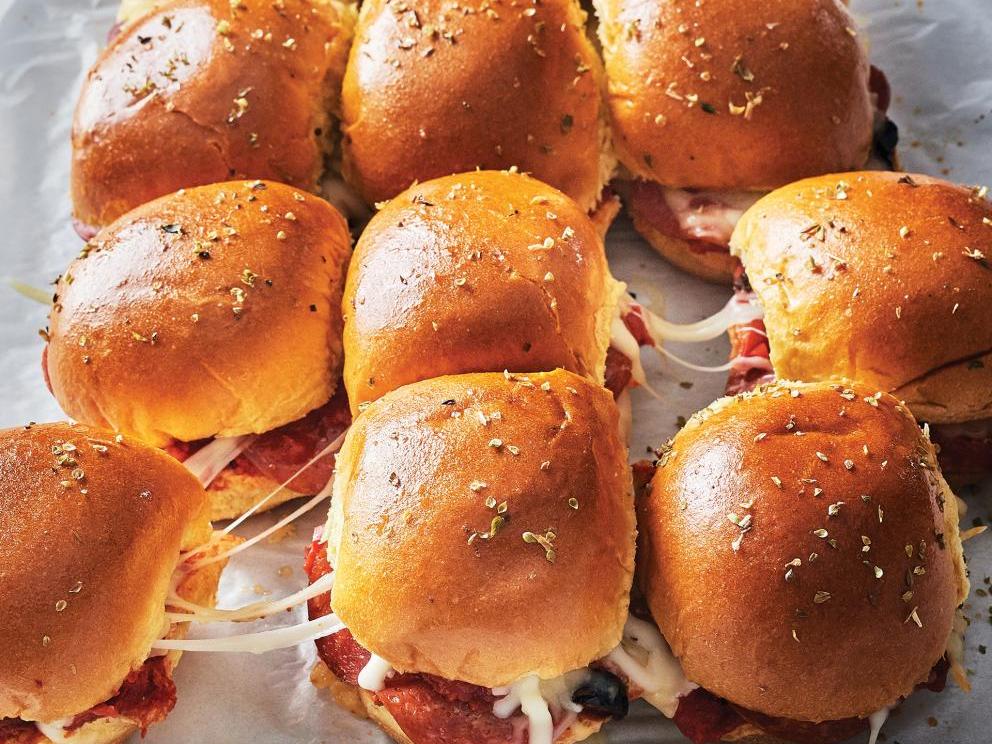 Image of Pull-Apart Mini Pizza Sandwiches